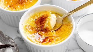 Make this easy dessert for date night! Creme Brulee!