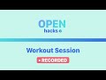 Openhacks  workout session