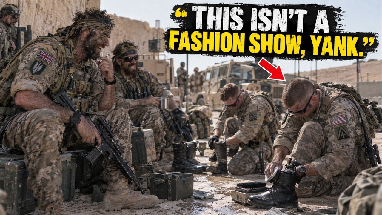 Παρακολούθηση "This Isn't A Fashion Show, Yank" — Why The SAS Mocked The US Delta Force For Polishing Their Boots στο YouTube Παρακολούθηση "This Isn't A Fashion Show, Yank" — Why The SAS Mocked The US Delta Force For Polishing Their Boots στο YouTube