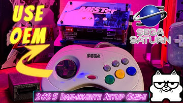 MiSTer FPGA Saturn Controller Adapter Tutorial | DIY Daemonbite Build Guide