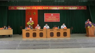 Hội nghị gặp gỡ tiếp xúc cử tri, vận động bầu cử của đại biểu HĐND huyện khóa XX nhiệm kỳ 2021-2026