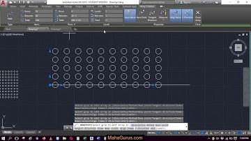 How to Use Path Array in AutoCAD- Path Array Specifying- Path Array AutoCAD in Hindi