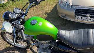 Обзор классического мотоцикла Kawasaki W 400