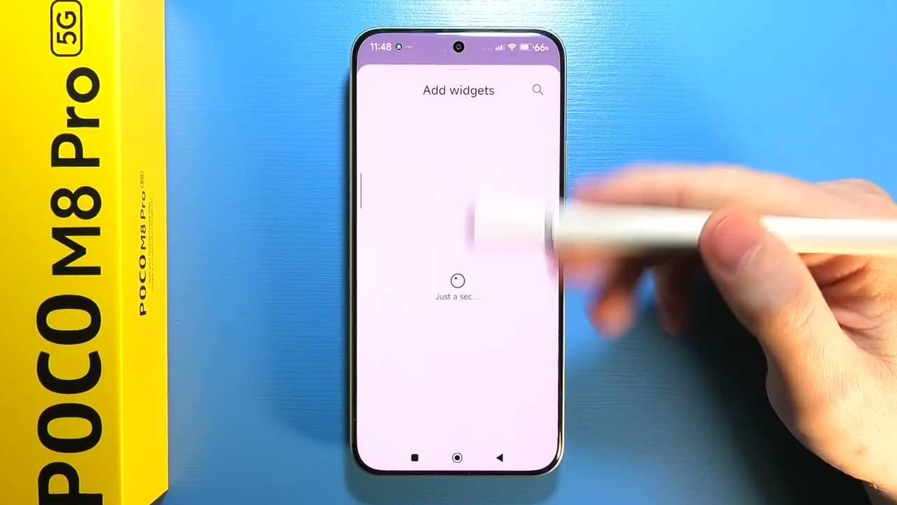 POCO M8 Pro 5G: How to Add Widgets To Your Home Screen