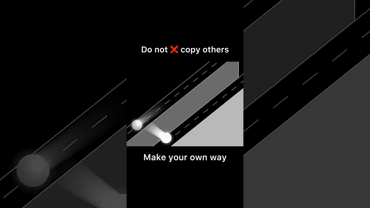 Don't copy others 📚✨ 
