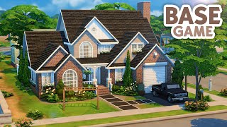 Big Base Game Family Home // The Sims 4 Speed Build