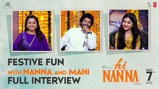 HI Nanna Diwali Special Interview With Suma | NANI | Kiara | Mrunal Thakur | Shouryuv | Vyra Ents Image