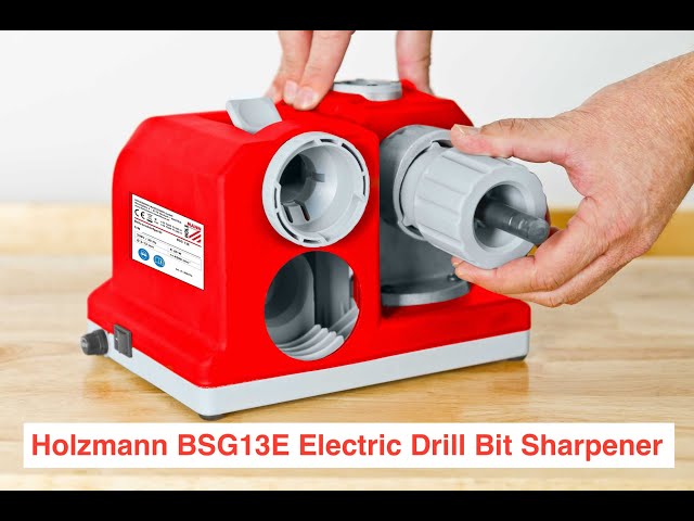 BSG13E YouTube sharpening Electric - Bit Drill to - 3mm Holzmann Sharpener 13mm