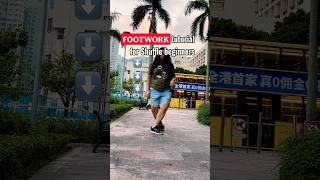 Basic Charleston footwork tutorial for shuffle beginners #shorts