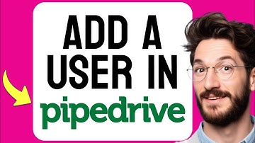 How to ADD a User in Pipedrive (Step by Step) 2025