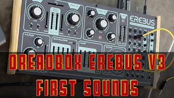 Dreadbox Erebus v3 First Sounds and Unboxing