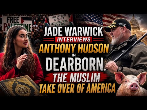 Jade Warwick interviews Anthony Hudson, on burning the Quran in Dearborn Michigan