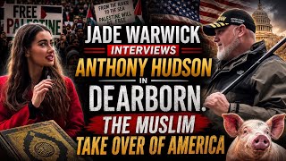 Jade Warwick interviews Anthony Hudson, on burning the Quran in Dearborn Michigan