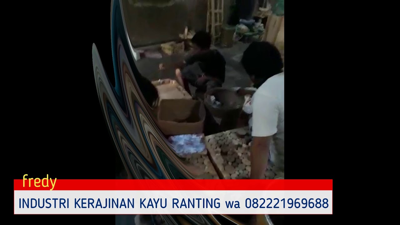 INDUSTRI KERAJINAN KAYU RANTING  WA 082221969688 YouTube