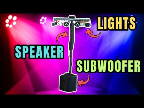 My COMPACT PA + LIGHTING Setup: Evolve 50 + BoogieTec