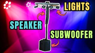 Famous My COMPACT PA + LIGHTING Setup: Evolve 50 + BoogieTec Wealth