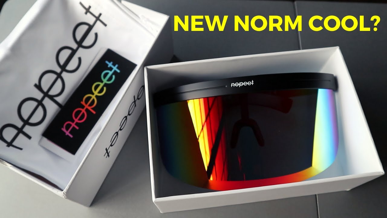 NOPEET UNBOXING : nopeet da shield | nopeet sunglasses | nopeet face-shield