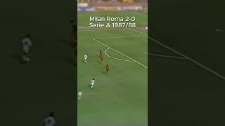 Gullit's EPIC Duel: Milan vs Roma | Serie A 1987/88