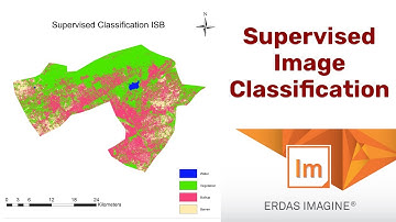 Supervised Image Classification of Landsat 8 Image | ERDAS Imagine 2015 | Urdu |