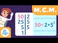 MÍNIMO COMÚN MÚLTIPLO 🔢 ¿Cómo se calcula el mínimo común múltiplo? - Matemáticas para niños