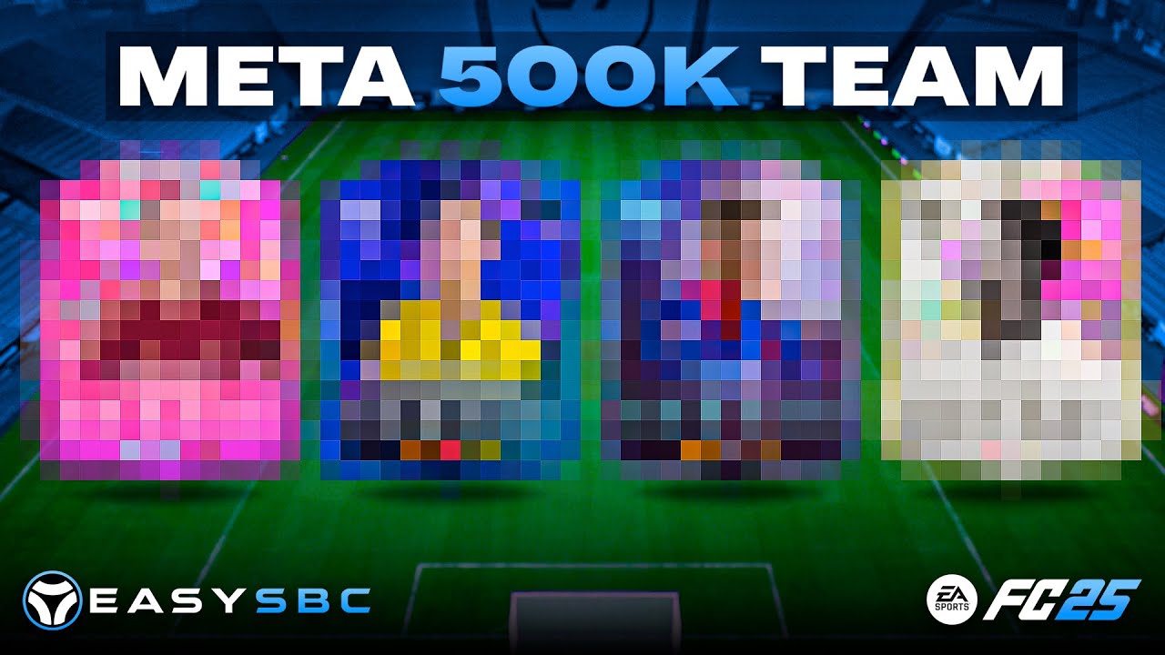 BEST 500K SQUAD in FC 25! Overpowered & Meta Players
