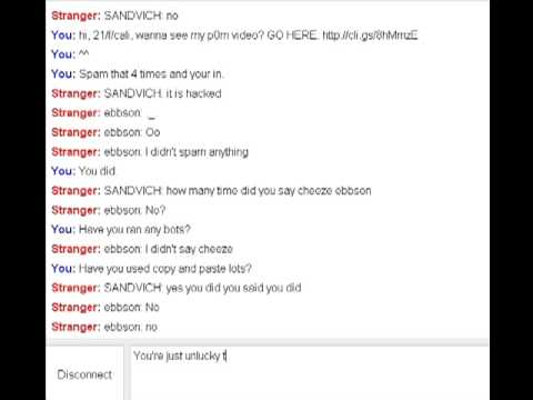 omegle easter egg spam