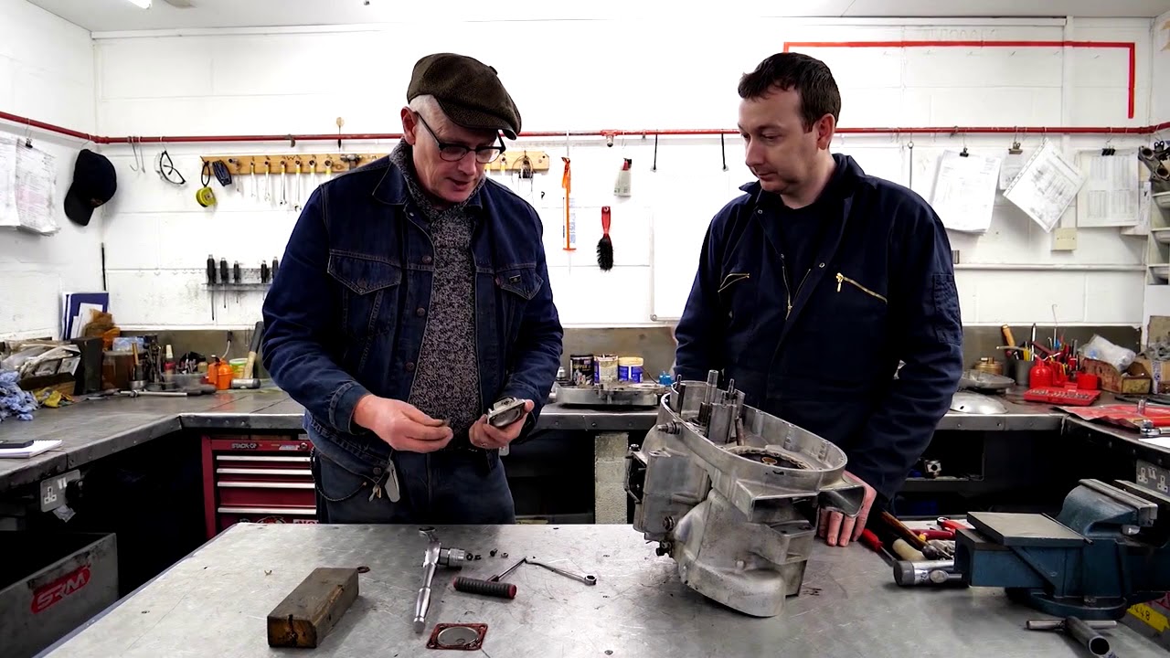 Разборка BSA A65, часть 3 | Ремонт Рика с помощью SRM