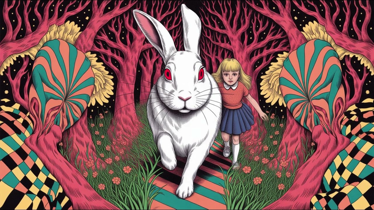 White Rabbit - Зажигательная рок-кавер-версия песни Jefferson Airplane с потрясающим дуэтом и гит...