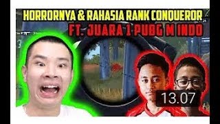 JessNolimit mabarHORRORNYA   RAHASIA NAIK KE CONQUEROR ft. JUARA 1 PUBG M Indo (BTR Zuxxy   Luxxy)