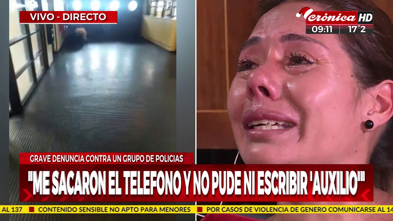 Mujer denunció violación, secuestro y tortura de un grupo de policías
