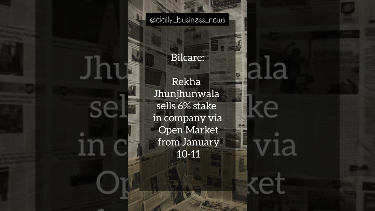 Daily Business News Updates : Bilcare