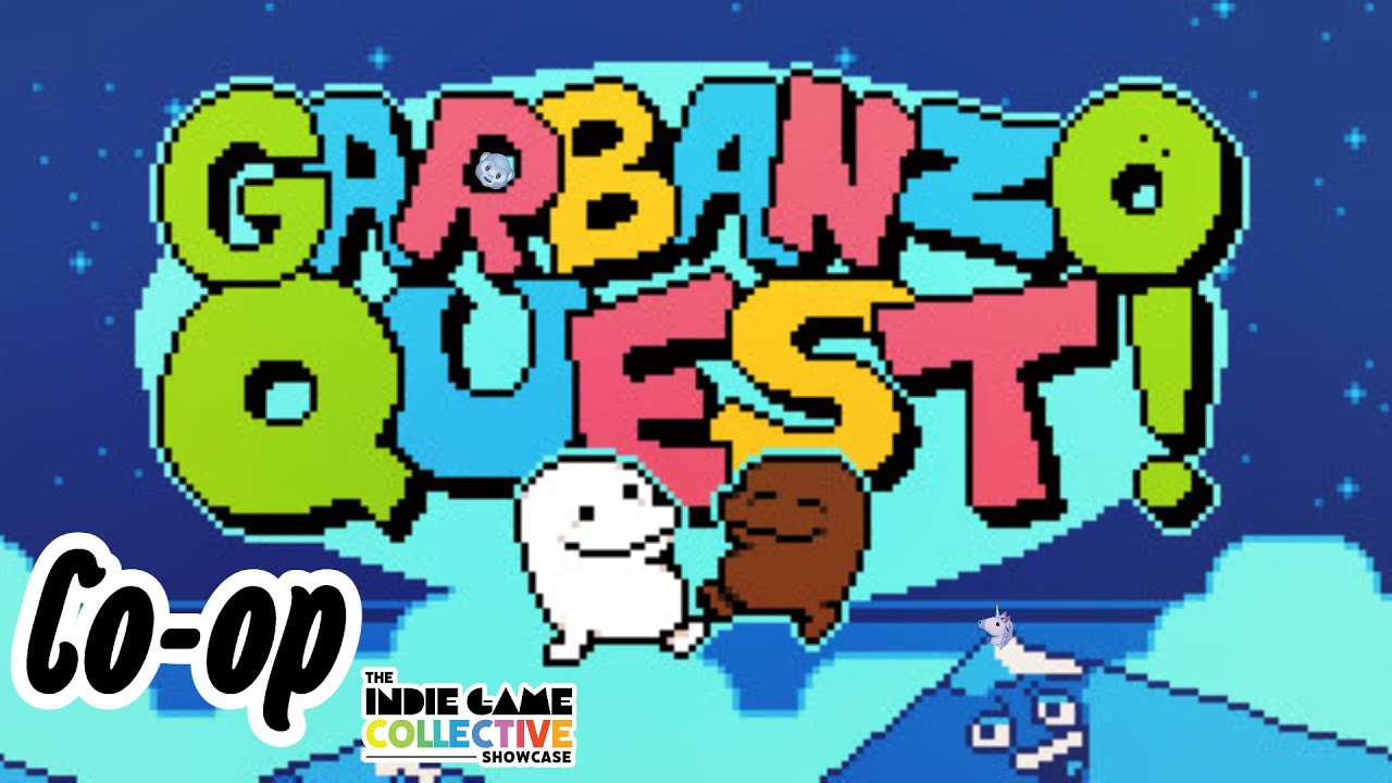 Garbanzo Quest Indie Gameplay Nostalgic Coop Platformer YouTube