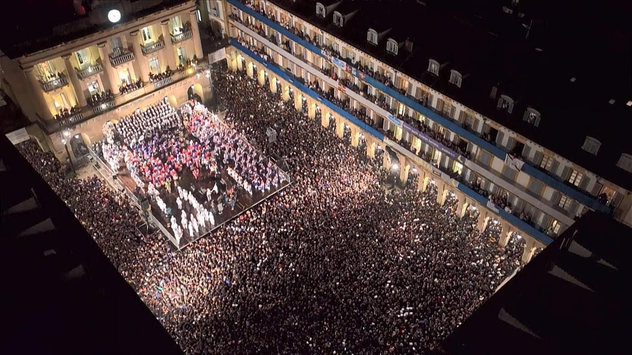 DANBORRADA 2023. Danborrada gaua: Donostia