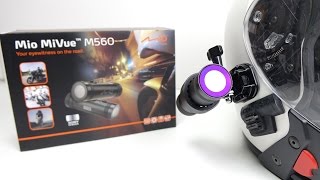 Mio MiVue M560 Rider Helmet Camera REVIEW