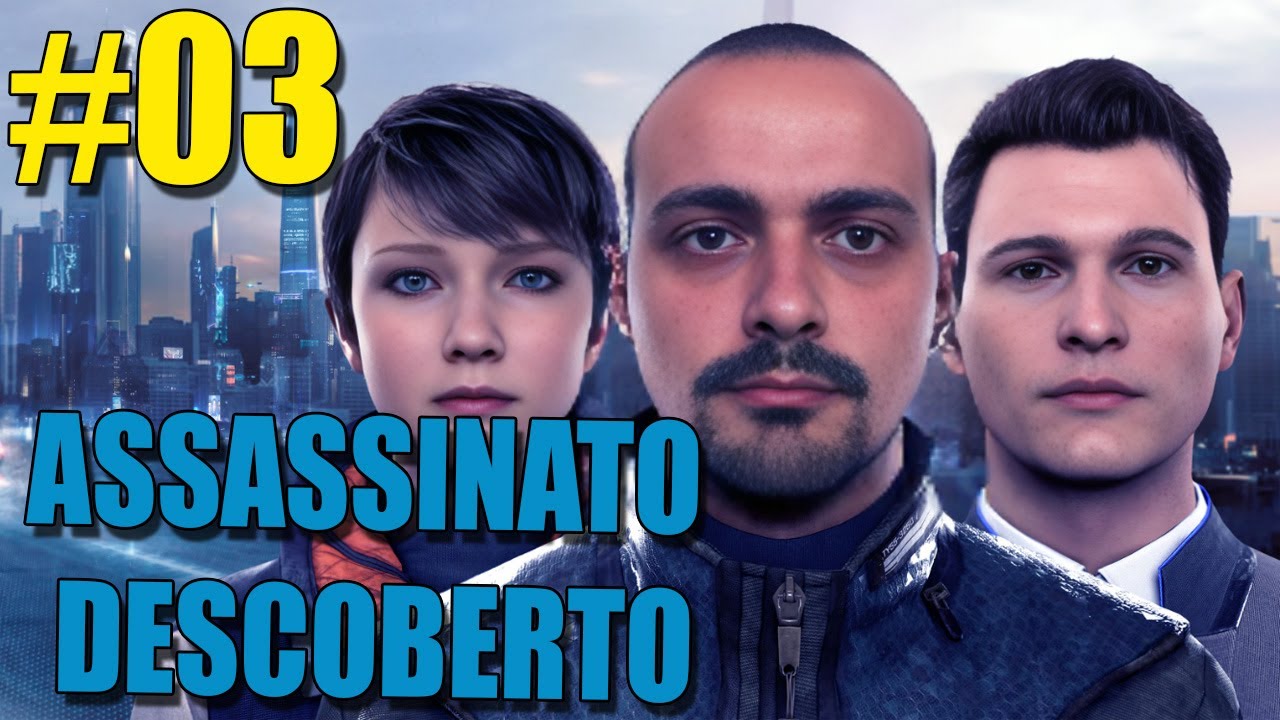 ASSASSINATO DESCOBERTO E UMA FUGA DESESPERADA! ELE SAIU ILESO? | Detroit Become Human #03