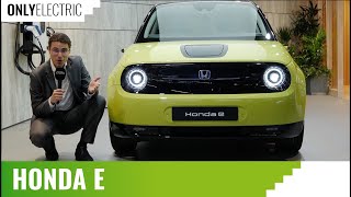 Honda E Exterior Interior Presentation
