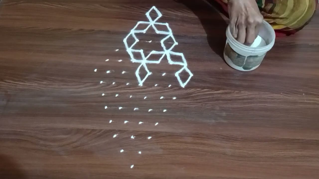 Simple daily dot rangoli designs😄Simple rangoli designs ठिपक्यांच्या रांगोळ्या