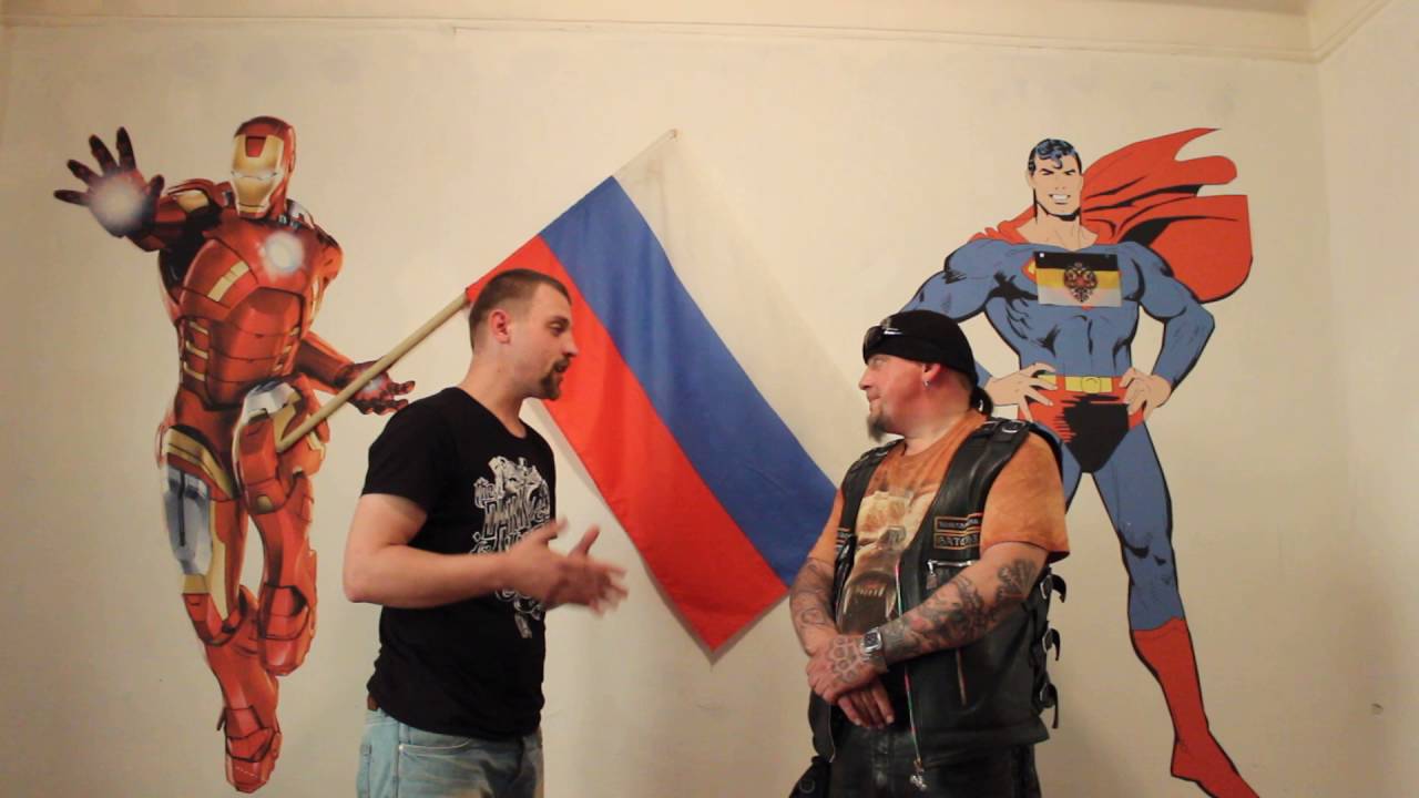 Вице-президент мотоклуба Tomahawks MC Игорь Медведь в гостях у Рассвета Порядка