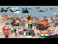 India Vs Pakistan War _ Indian JF-10 Fighter Jets And War Helicopter GTA v