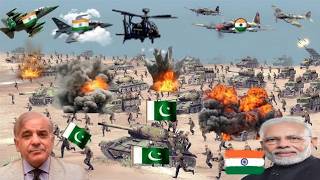 India Vs Pakistan War _ Indian JF-10 Fighter Jets And War Helicopter GTA v