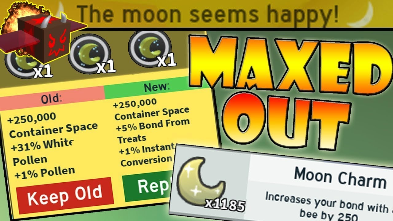 Codes For Moon Charms In Bee Swarm Simulator