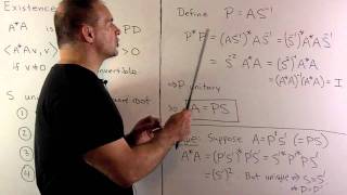 Positive Semi-Definite Matrix 3: Factorization of Invertible Matrices