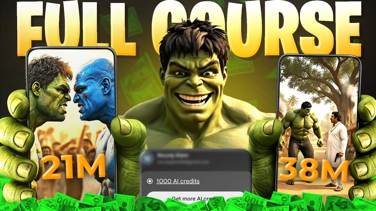 How to Make Perfect Hulk Ai  Videos Like 