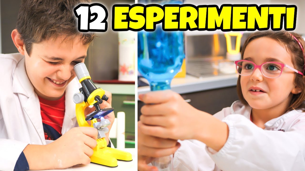 Esperimenti Facili Da Fare In Casa 12 ESPERIMENTI DA FARE dal Grande Laboratorio della Ricerca Scientifica
