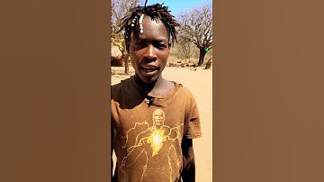 Same Clicks Language different Tribe -Khoisan Vs Hadzabe #africa #hadzabe #khoisan #survival