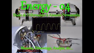 Energy - 05 - Alternateur à Aimants Permanents 220V 1300W 