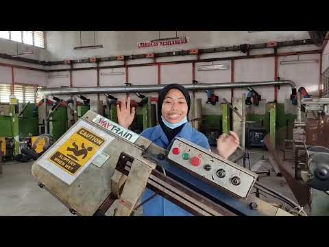Mesin Pemotongan Gergaji Pita | Kolej Vokasional Shah Alam
