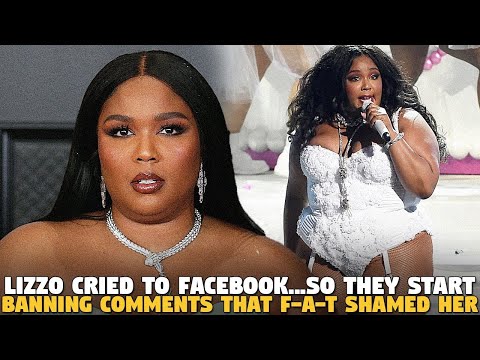 @Lizzo Cried To Facebook And Instagram...So They Start Banning Comments That F-A-T Shamed Her