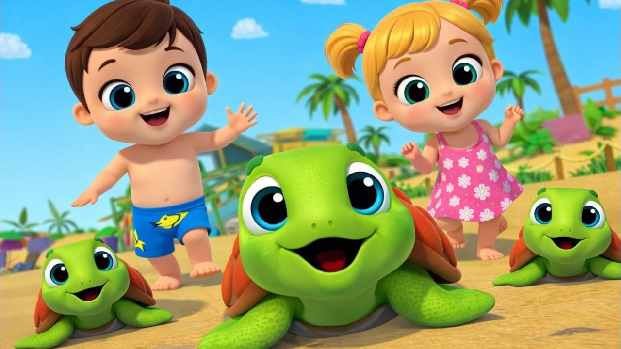 Turtel Dance song | Kids English song and Nursery Rhymes 