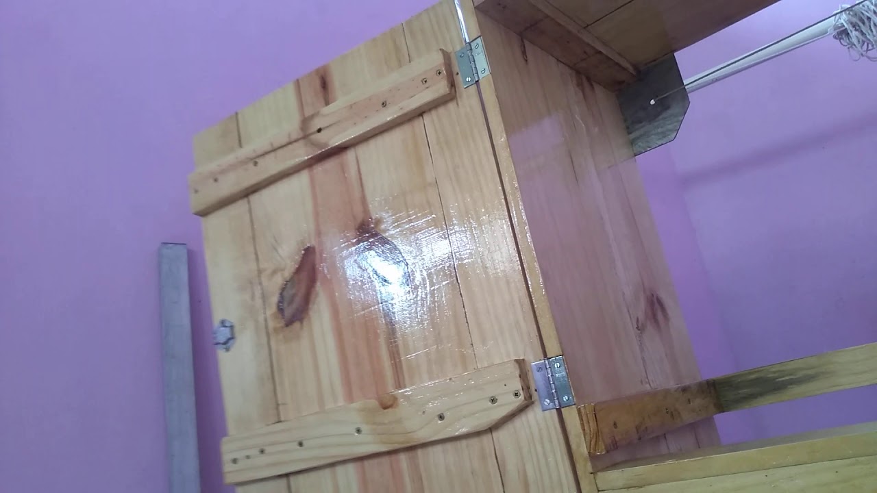 Armário de Pinus - YouTube